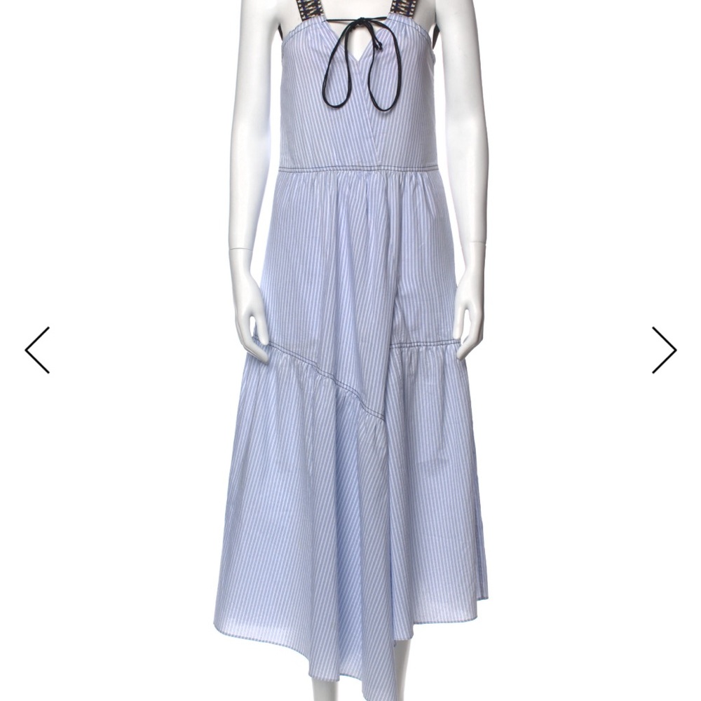 Dorothee Schumacher Striped Halter Dress
